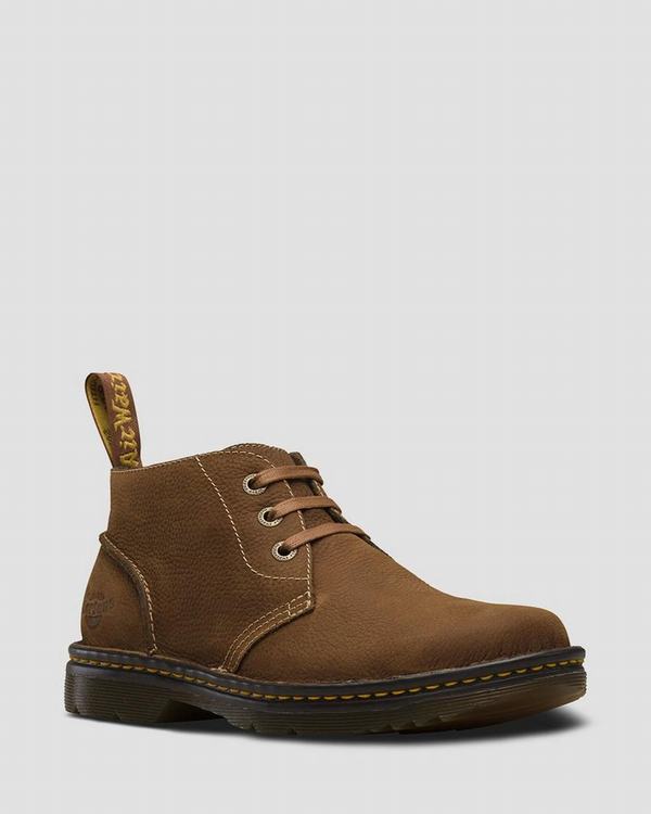 Dr Martens Pánské Chukka Boty Sussex Hnědé, CZ-750234